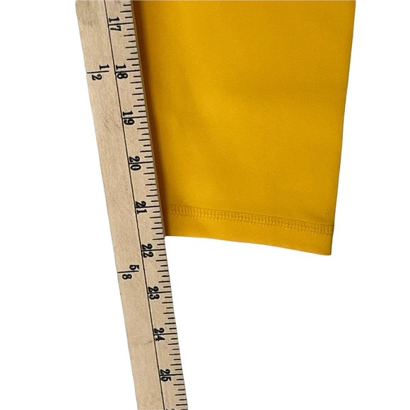Revolve Lovewave Sz XS Yellow Luka Active Wear Pants Yoga Leggings - Picture 7 of 11